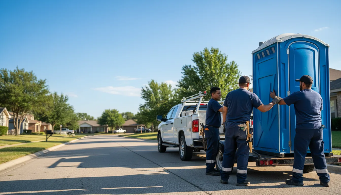 Portable Toilet Rental in Edmond, OK near me